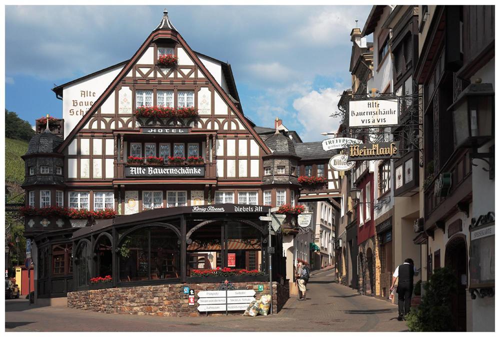 Hotel Cafe Post Ruedesheim am Rhein Ngoại thất bức ảnh